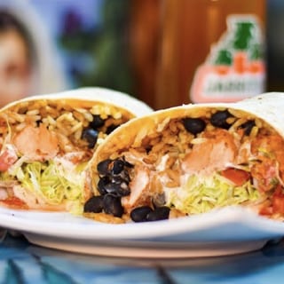 Pastor (pork) Burrito