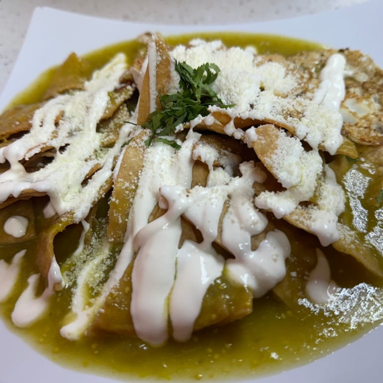 Delicious Chilaquiles Await You